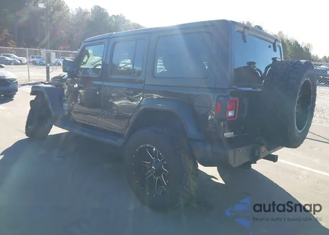 2018 Jeep Wrangler Unlimited Sahara 4X4 from USA, damaged, VIN 1C4HJXENXJW250860